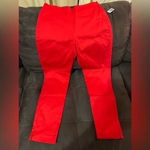 Red Pull on Pants